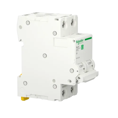 Автоматический выключатель 6А, 2 полюса, уставка В, Resi9 R9F02206 Schneider Electric