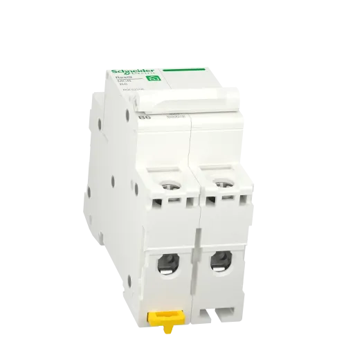 Автоматический выключатель 6А, 2 полюса, уставка В, Resi9 R9F02206 Schneider Electric