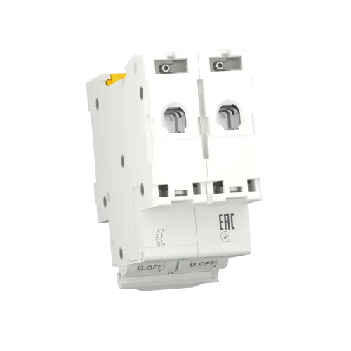 Автоматический выключатель 20А, 2 полюса, уставка В, Resi9 R9F02220 Schneider Electric