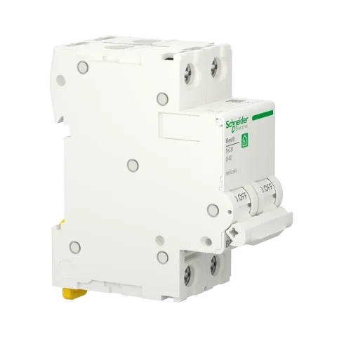 Автоматический выключатель 40А, 2 полюса, уставка В, Resi9 R9F02240 Schneider Electric