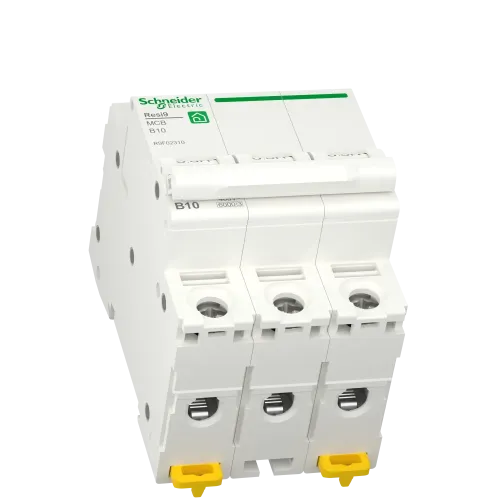 Автоматический выключатель 10А, 3 полюса, уставка В, Resi9 R9F02310 Schneider Electric