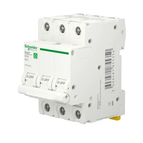 Автоматический выключатель 20А, 3 полюса, уставка В, Resi9 R9F02320 Schneider Electric