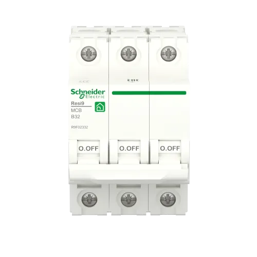 Автоматический выключатель 32А, 3 полюса, уставка В, Resi9 R9F02332 Schneider Electric
