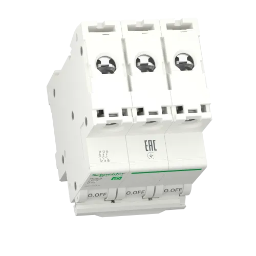 Автоматический выключатель 32А, 3 полюса, уставка В, Resi9 R9F02332 Schneider Electric