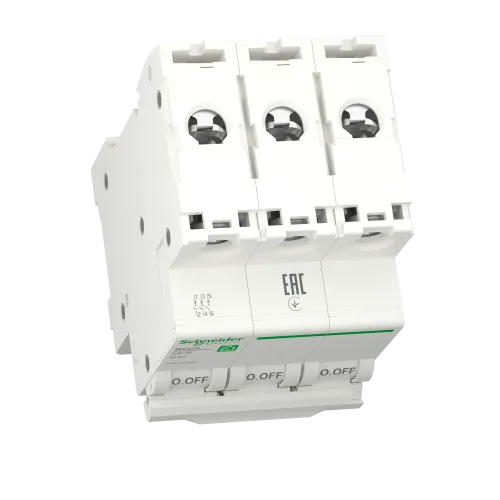 Автоматический выключатель 40А, 3 полюса, уставка В, Resi9 R9F02340 Schneider Electric