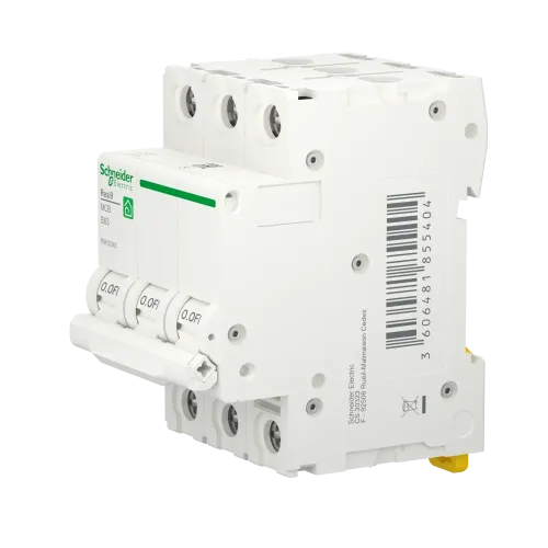 Автоматический выключатель 63А, 3 полюса, уставка В, Resi9 R9F02363 Schneider Electric