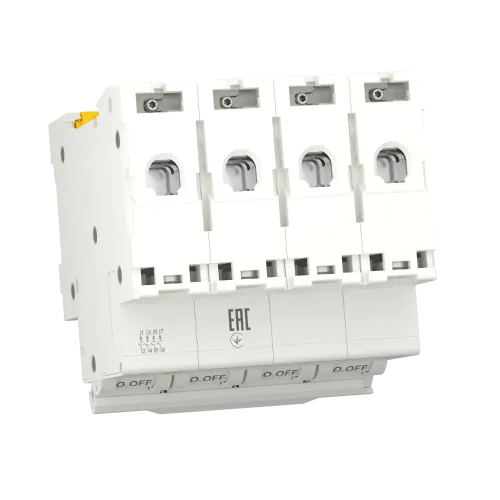 Автоматический выключатель 25А, 4 полюса, уставка В, Resi9 R9F02425 Schneider Electric