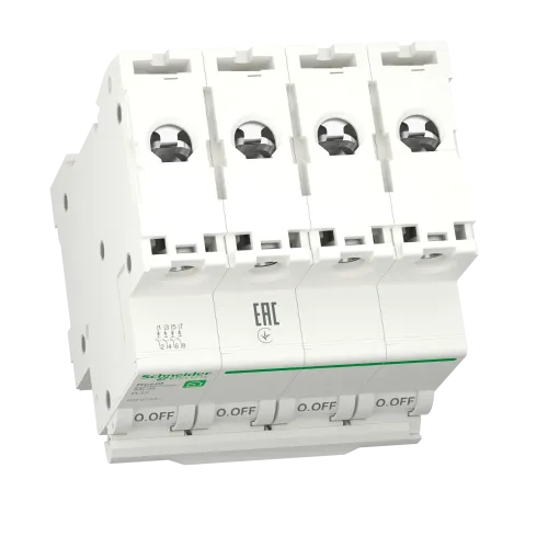 Автоматический выключатель 32А, 4 полюса, уставка В, Resi9 R9F02432 Schneider Electric