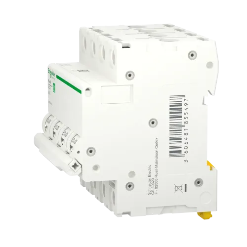 Автоматический выключатель 63А, 4 полюса, уставка В, Resi9 R9F02463 Schneider Electric
