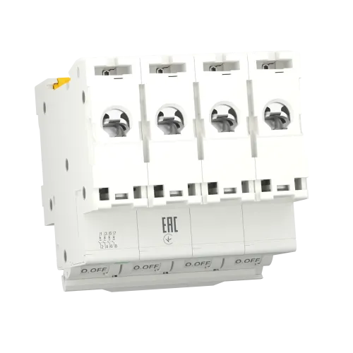 Автоматический выключатель 63А, 4 полюса, уставка В, Resi9 R9F02463 Schneider Electric