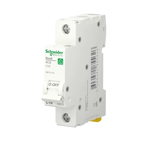 Автомат 16А, 1 полюса, уставка С, Resi9 R9F12116 Schneider Electric
