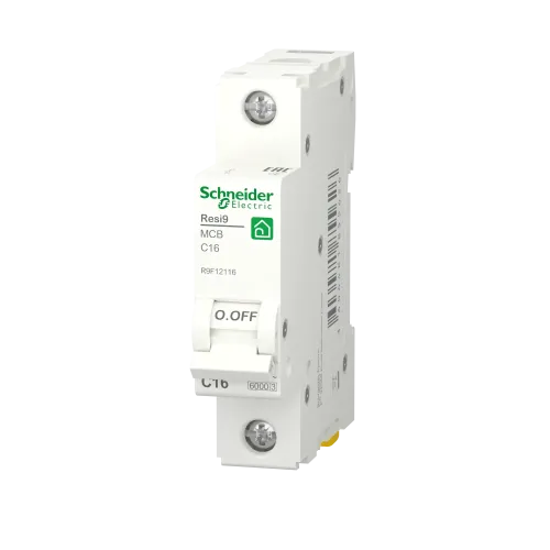 Автомат 16А, 1 полюса, уставка С, Resi9 R9F12116 Schneider Electric