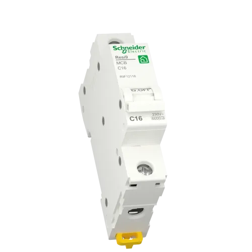 Автомат 16А, 1 полюса, уставка С, Resi9 R9F12116 Schneider Electric