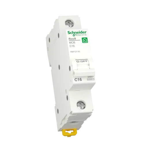 Автомат 16А, 1 полюса, уставка С, Resi9 R9F12116 Schneider Electric