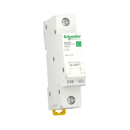 Автомат 16А, 1 полюса, уставка С, Resi9 R9F12116 Schneider Electric