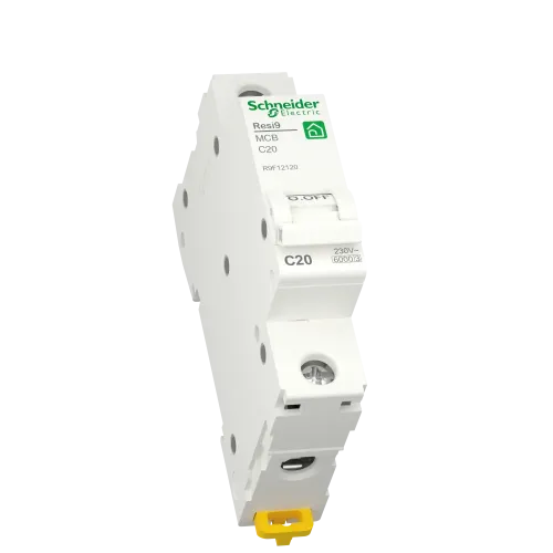 Автомат 20А, 1 полюса, уставка С, Resi9 R9F12120 Schneider Electric