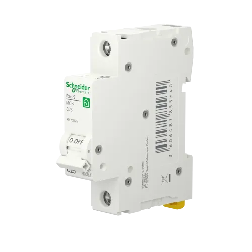 Автомат 25А, 1 полюса, уставка С, Resi9 R9F12125 Schneider Electric