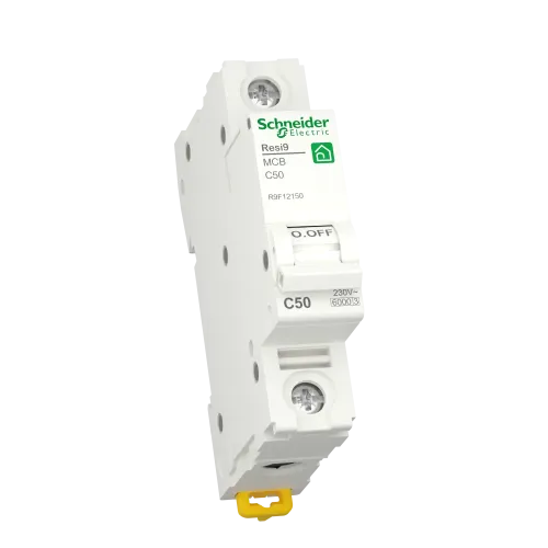 Автомат 50А, 1 полюса, уставка С, Resi9 R9F12150 Schneider Electric