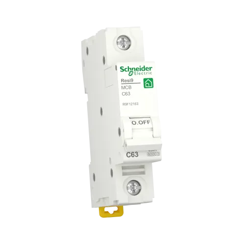 Автомат 63А, 1 полюса, уставка С, Resi9 R9F12163 Schneider Electric