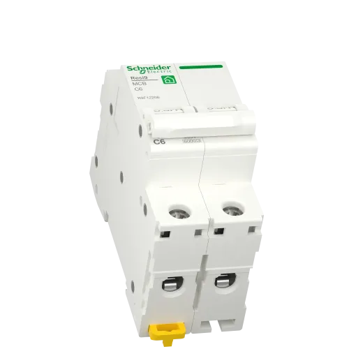 Автомат 6А, 2 полюса, уставка С, Resi9 R9F12206 Schneider Electric