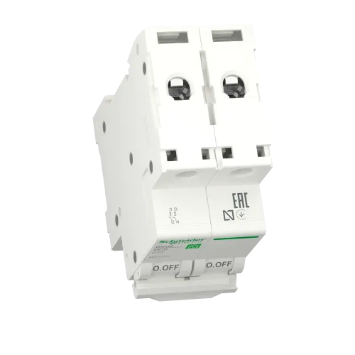 Автомат 10А, 2 полюса, уставка С, Resi9 R9F12210 Schneider Electric