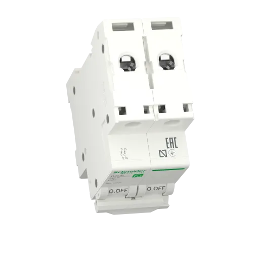 Автомат 25А, 2 полюса, уставка С, Resi9 R9F12225 Schneider Electric