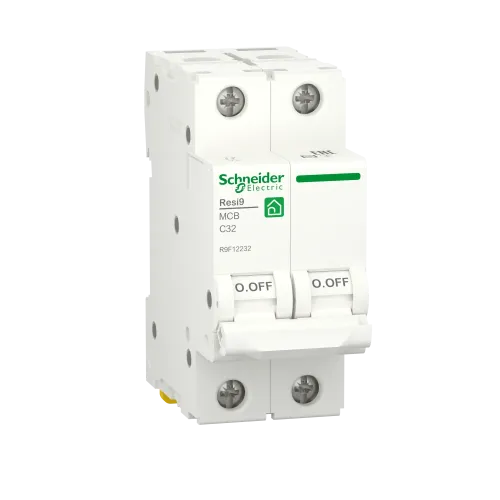 Автомат 32А, 2 полюса, уставка С, Resi9 R9F12232 Schneider Electric
