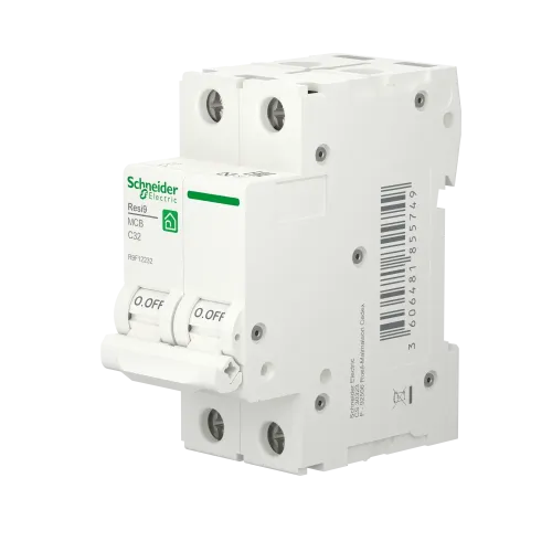 Автомат 32А, 2 полюса, уставка С, Resi9 R9F12232 Schneider Electric