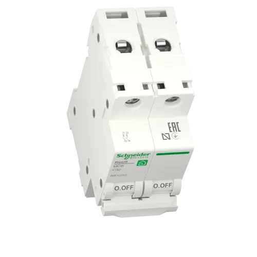 Автомат 32А, 2 полюса, уставка С, Resi9 R9F12232 Schneider Electric