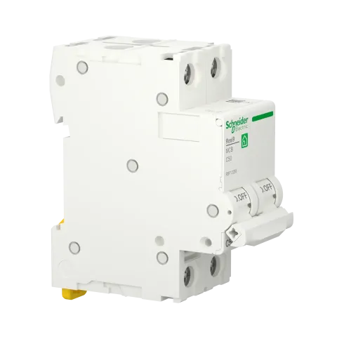 Автомат 50А, 2 полюса, уставка С, Resi9 R9F12250 Schneider Electric