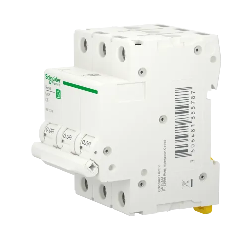 Автомат 6А, 3 полюса, уставка С, Resi9 R9F12306 Schneider Electric