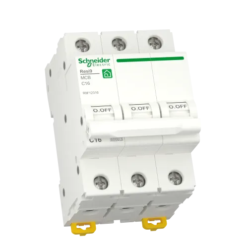 Автомат 16А, 3 полюса, уставка С, Resi9 R9F12316 Schneider Electric