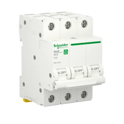 Автомат 32А, 3 полюса, уставка С, Resi9 R9F12332 Schneider Electric