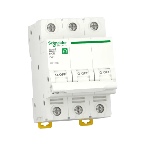 Автомат 40А, 3 полюса, уставка С, Resi9 R9F12340 Schneider Electric
