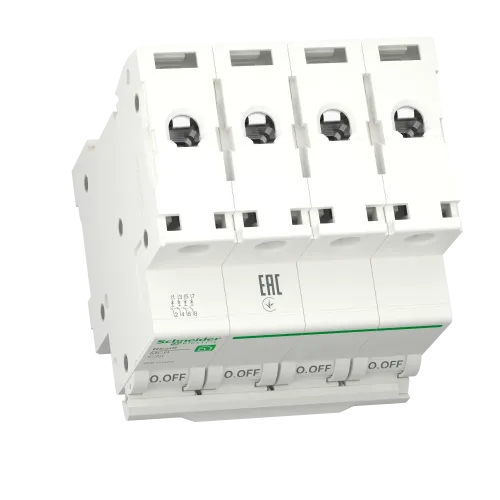 Автомат 25А, 4 полюса, уставка С, Resi9 R9F12425 Schneider Electric