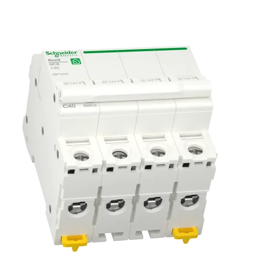 Автомат 40А, 4 полюса, уставка С, Resi9 R9F12440 Schneider Electric