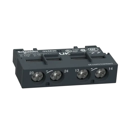 Блок дополнительных контактов 2н.о. GVAE20