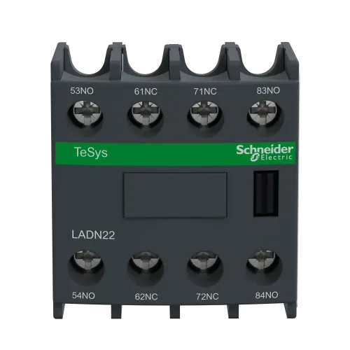 Блок контакты 2Н/Р+2Н/С, фронтальные LADN22