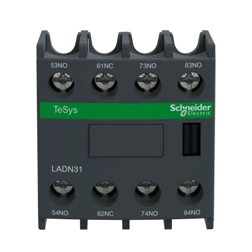 Блок контакты 3Н/Р+1Н/С, фронтальные LADN31