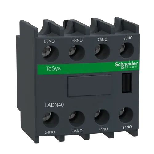 Блок контакты 4 но LADN40