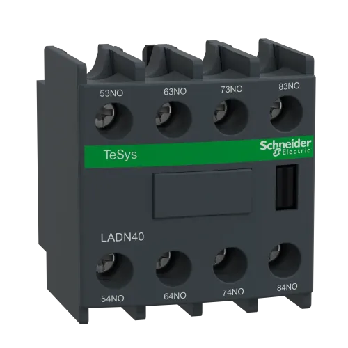 Блок контакты 4 но LADN40