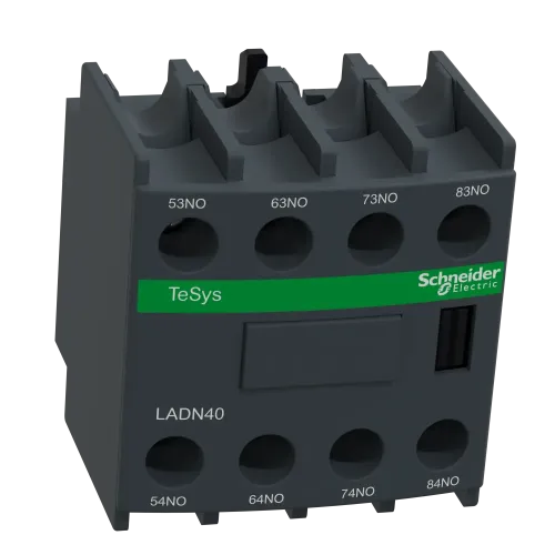 Блок контакты 4 но LADN40