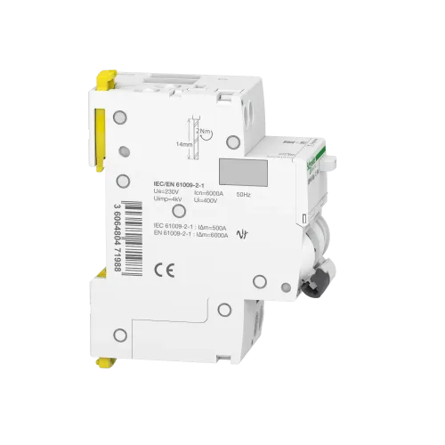 Дифференциальный автоматический выключатель Acti9, 10A, 30мА, A9D31610 Schneider