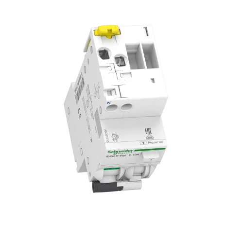 Дифференциальный автоматический выключатель Acti9, 10A, 30мА, A9D31610 Schneider
