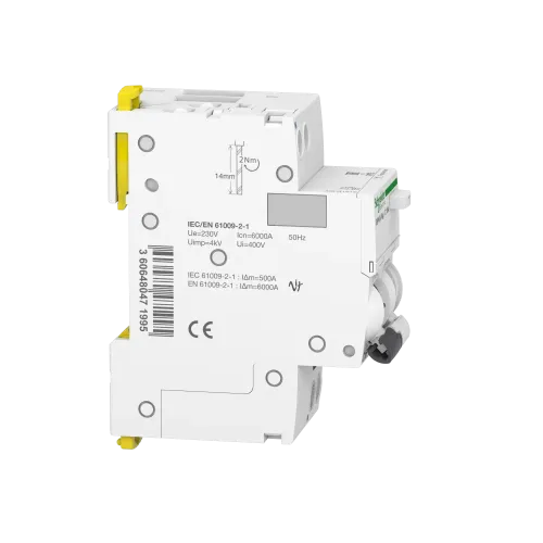 Дифференциальный автоматический выключатель Acti9, 16A, 30мА, A9D31616 Schneider