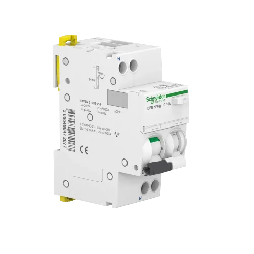 Дифавтомат 16А, 30мА, кривая C, тип А, IDPN N Vigi Acti9 Schneider Electric A9D32616