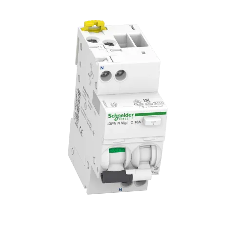 Дифавтомат 16А, 30мА, кривая C, тип А, IDPN N Vigi Acti9 Schneider Electric A9D32616