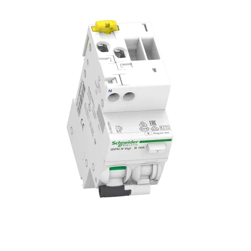 Дифавтомат 16А, 30мА, кривая B, тип А, IDPN N Vigi Acti9 Schneider Electric A9D56616