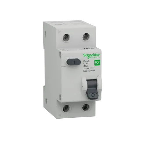 Дифавтомат 32 А, 30мА, тип С EZ9D34632 Schneider Easy9