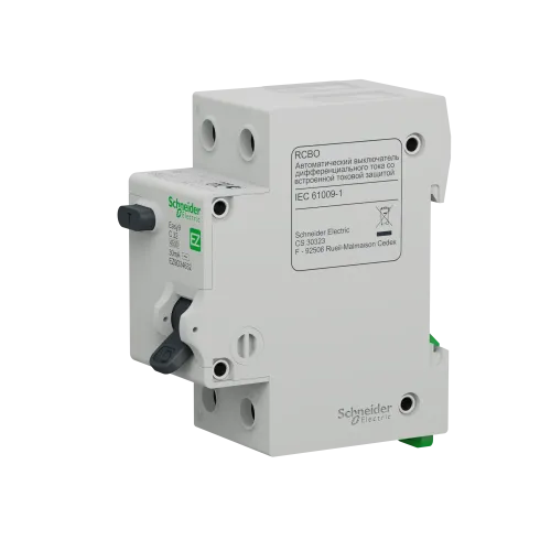 Дифавтомат 32 А, 30мА, тип С EZ9D34632 Schneider Easy9